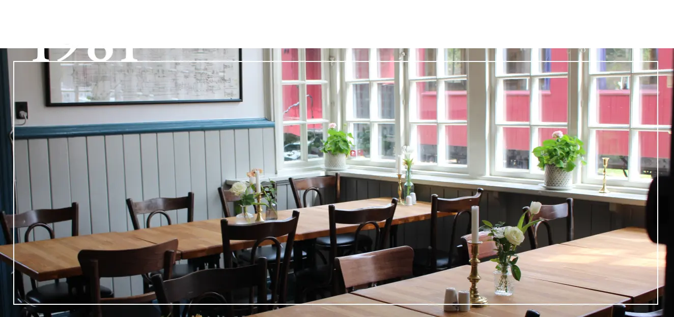 Et billede indenfor på Restaurant Vrads Station